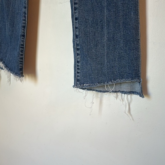 Mother The Insider Crop Step Fray walking on coals Womens Size 25 Stretch - Picture 2 of 8